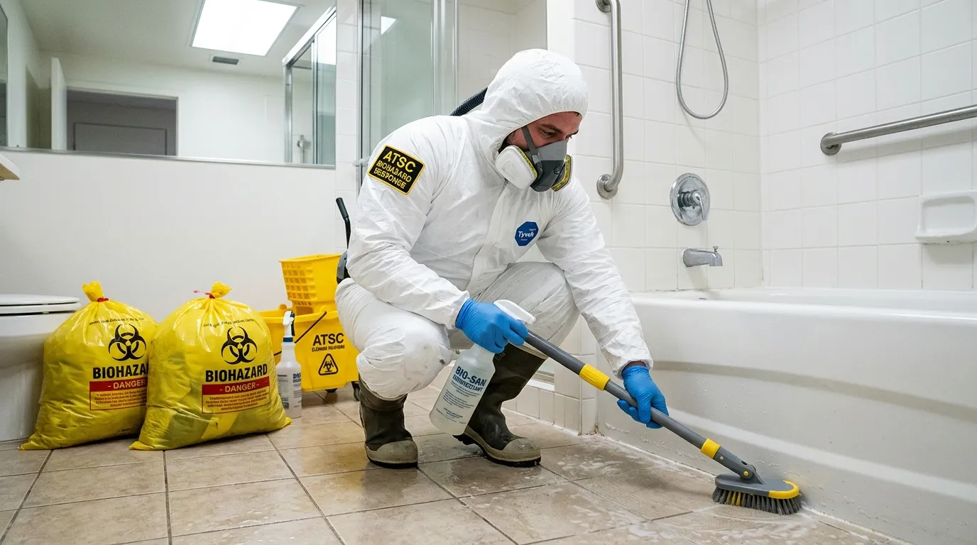 Decontamination equipment deployed for Blood Cleanup in Maple Shade
